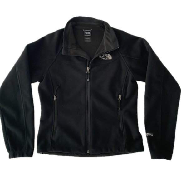 The North Face Black Windwall Fleece Jacket - Women's Small - Pre-owned - Picture 1 of 10